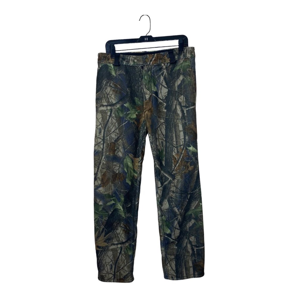 Men's medium Warm Camo Pants Thermofleece New Zealand EUC Hard to Find - Picture 2 of 14